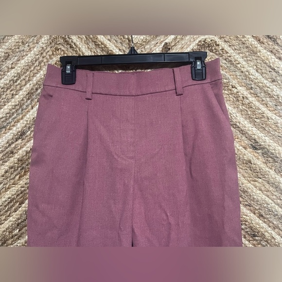 Loft Women's Pink Straight Leg Dress Pants,Trousers,Size Small Petite,Size SP - Picture 2 of 8